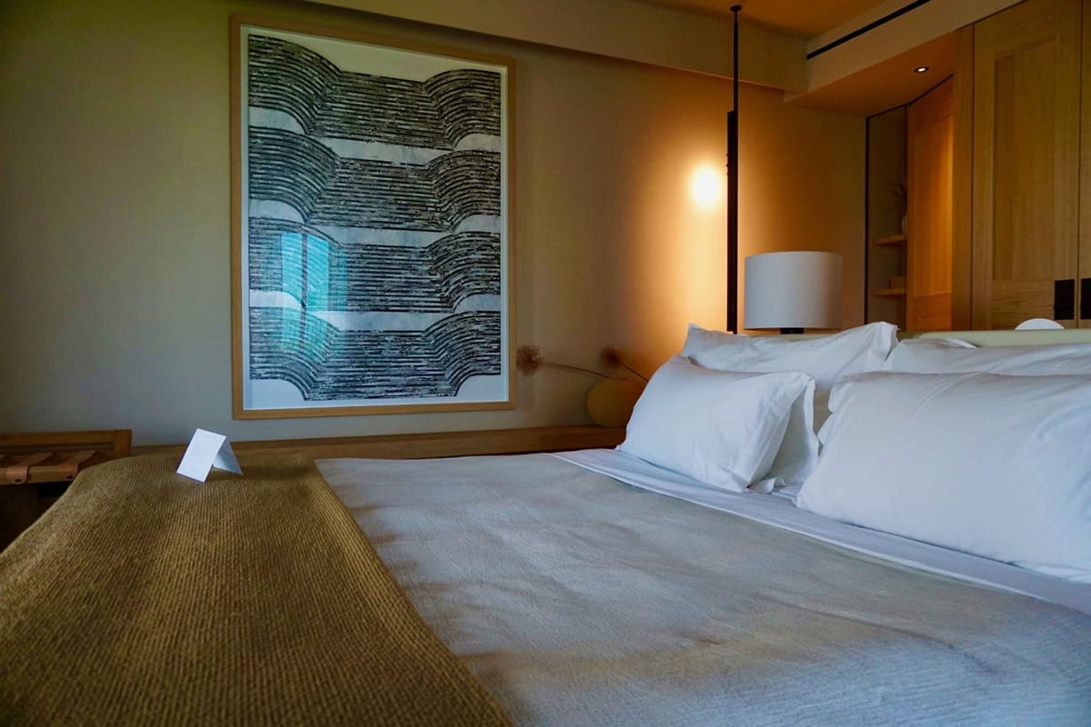A room at Casa di Langa eco resort.